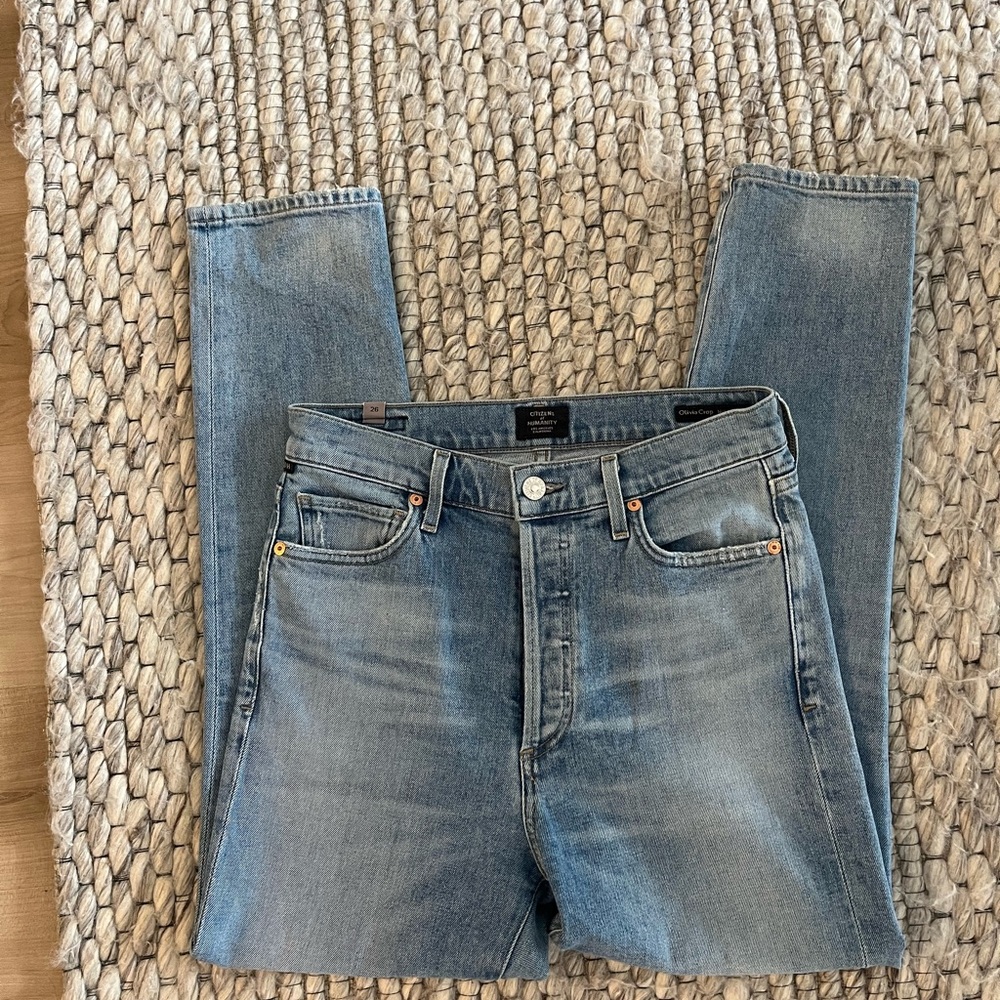 Citizens of Humanity Olivia Crop Jean in size 26